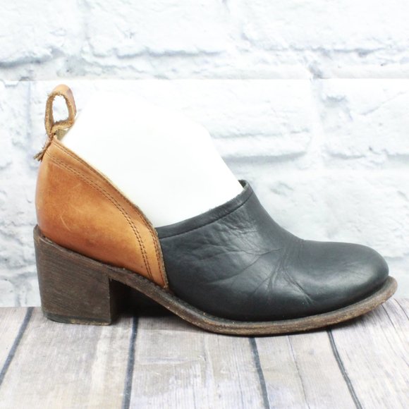 GeeWawa Slip On Western Heeled Clogs Mules Size 8 - Picture 2 of 10